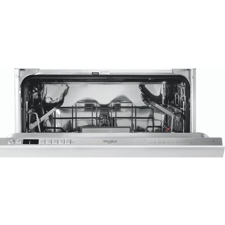 Masina de spalat vase incorporabila Whirlpool WCIO 3T341 PE, 14 seturi, 10 programe, Clasa C, Tehnologie al 6-lea Simt, AquaStop, 60 cm