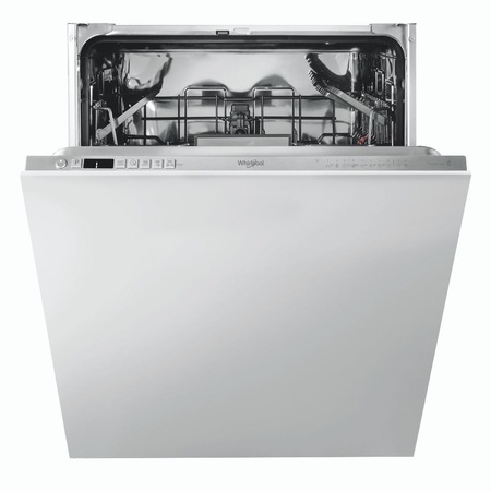 Masina de spalat vase incorporabila Whirlpool WCIO 3T341 PE, 14 seturi, 10 programe, Clasa C, Tehnologie al 6-lea Simt, AquaStop, 60 cm