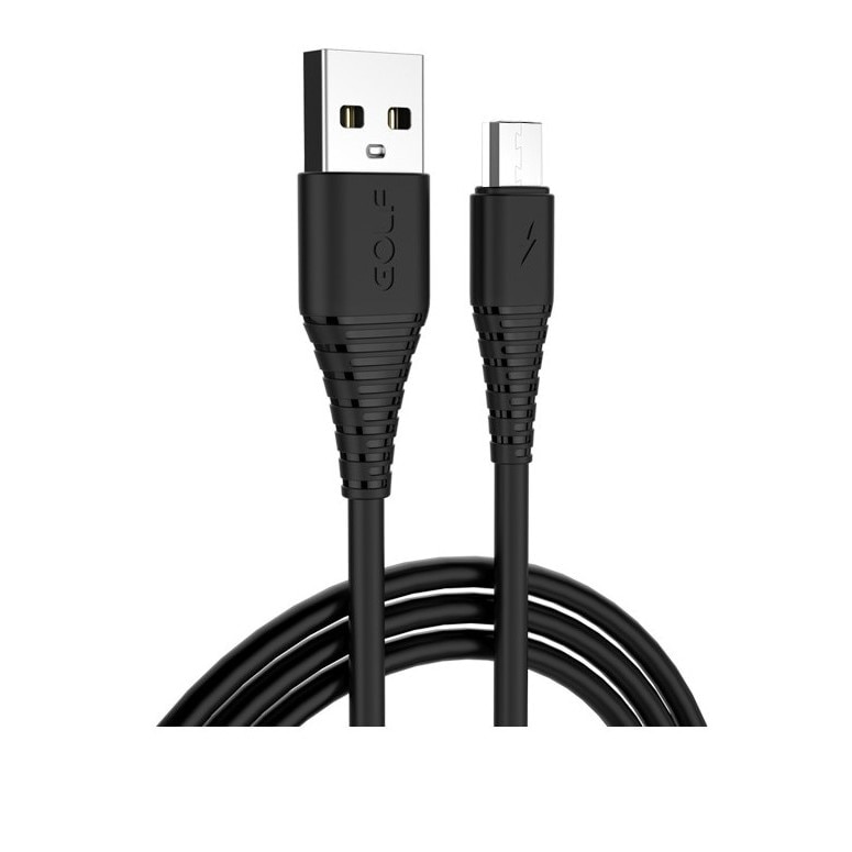 Cablu Golf USB la Micro USB Negru GC-64M