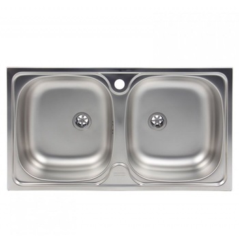 Chiuveta bucatarie inox lucios, Franke CIN 620, 2 cuve, 78 x 43.5 cm Chiuveta bucatarie inox lucios, Franke CIN 620, 2 cuve, 78 x 43.5 cm