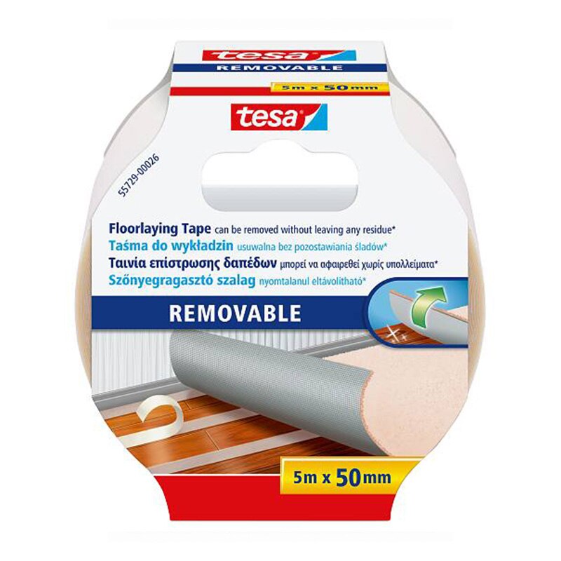 Banda dublu adeziva, montare detasabila, Profi Tools, 50mm/ 5m