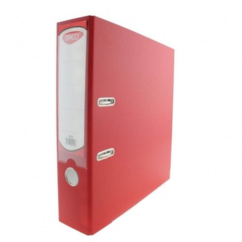 Biblioraft Plastifiat DACO, 75 mm, Rosu Biblioraft Plastifiat DACO, 75 mm, Rosu
