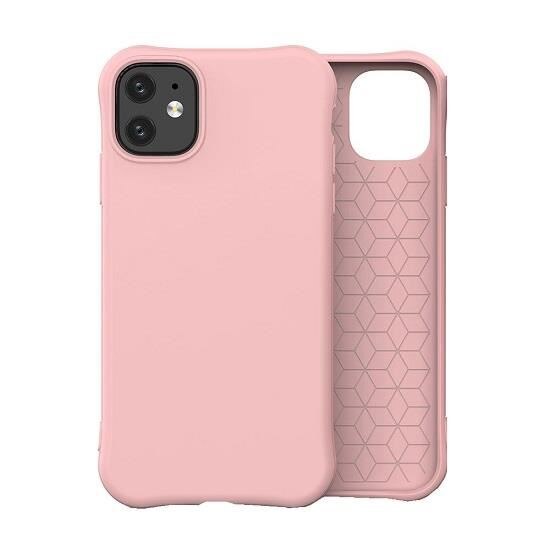 Husa Silicon Apple iPhone 11 - iberry Color Soft Roz