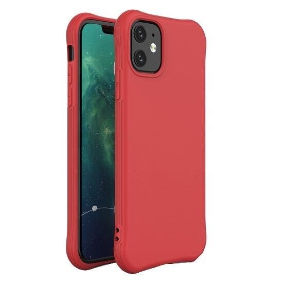 Husa Silicon Apple iPhone 11 - iberry Color Soft Rosu