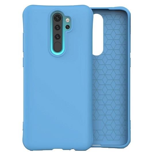 Husa Silicon Xiaomi Redmi Note 8 Pro - iberry Color Soft Albastru Deschis