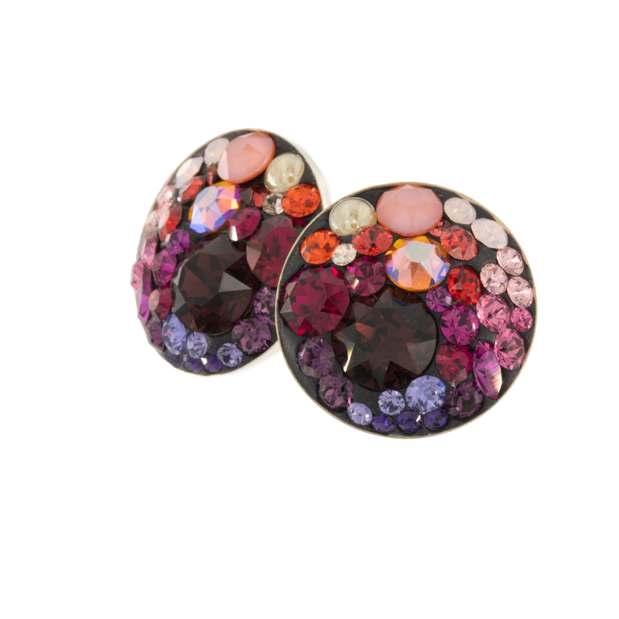 Cercei Kat'Art Minichaton Impressionist - Burgundy - Rose