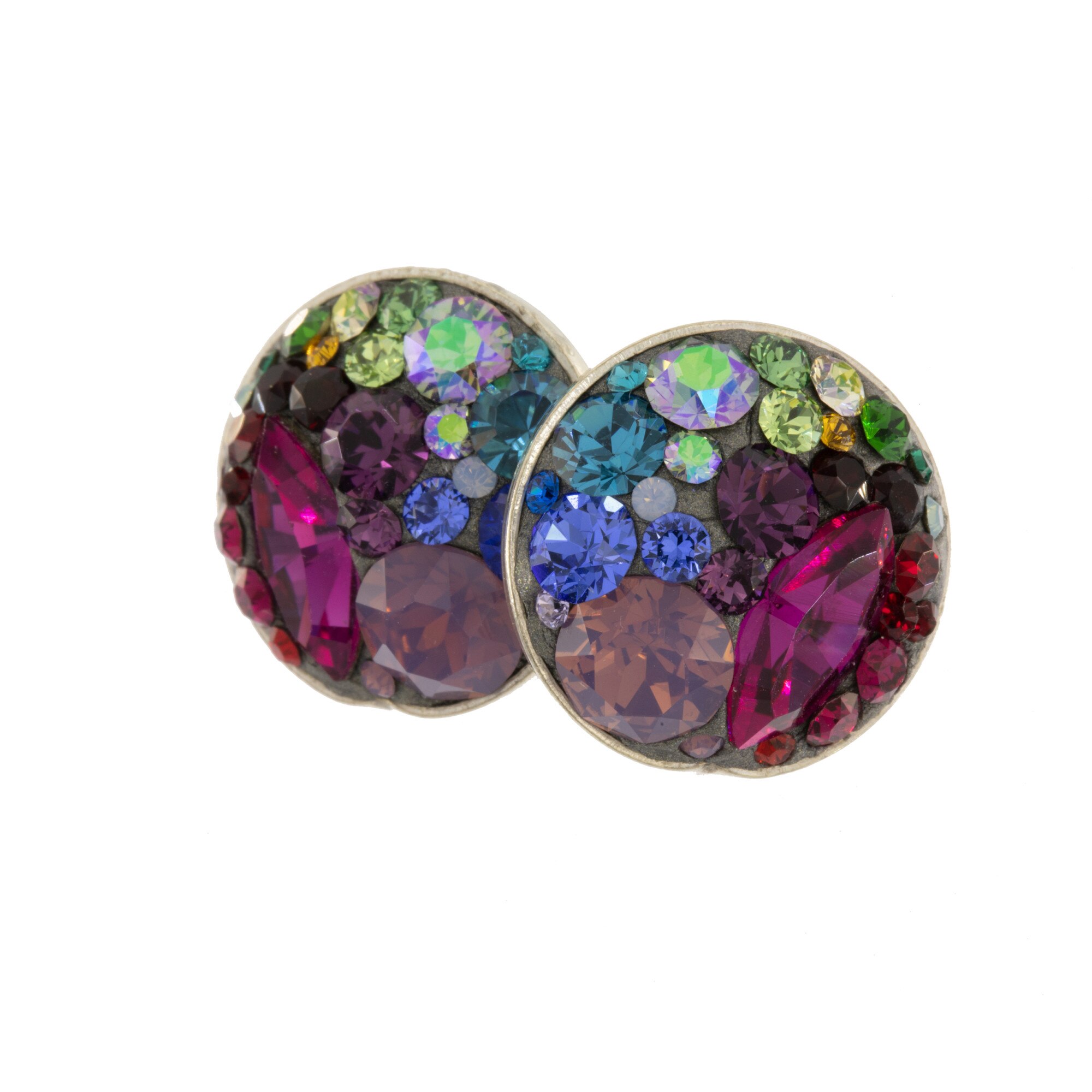 Cercei Kat'Art Minichaton Impressionist - Fuchsia - Blue