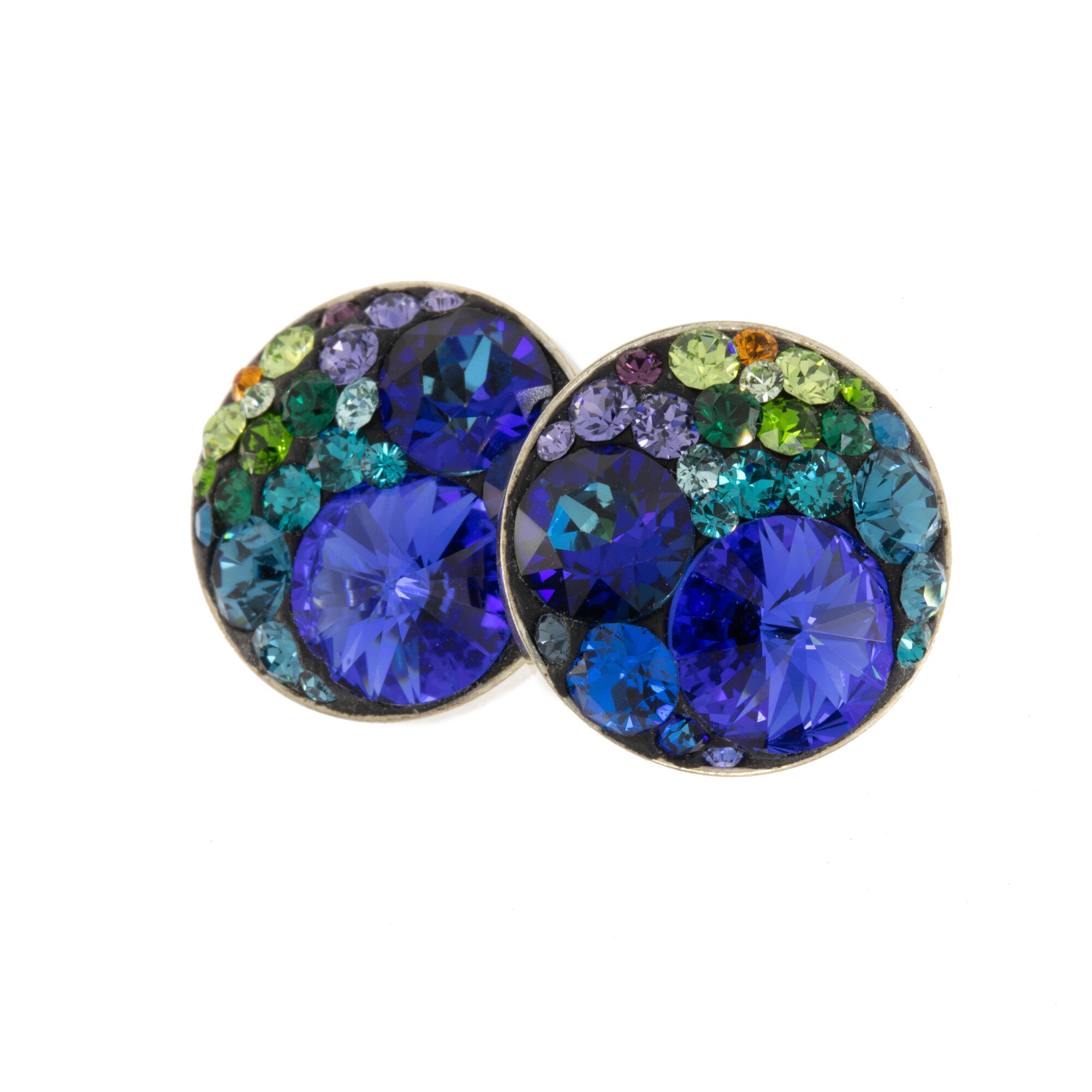 Cercei Kat'Art Minichaton Impressionist - Sapphire and Blue