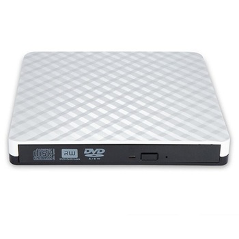 DVD writer extern, Burner High Speed USB 3.0, Ultra-subtire, Compatibil cu Windows si Mac OS, Alb DVD writer extern, Burner High Speed USB 3.0, Ultra-subtire, Compatibil cu Windows si Mac OS, Alb