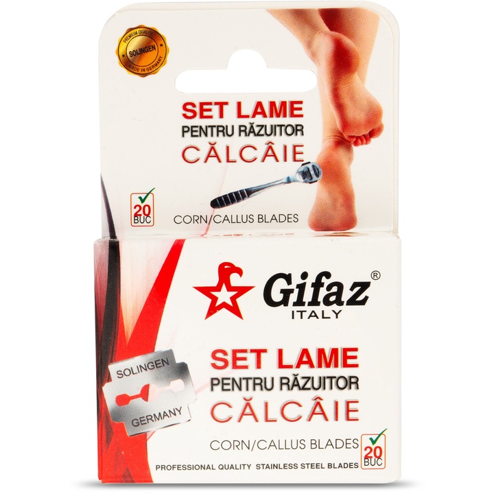 Rezerve Aparat Lame Calcai, 20 de bucati set