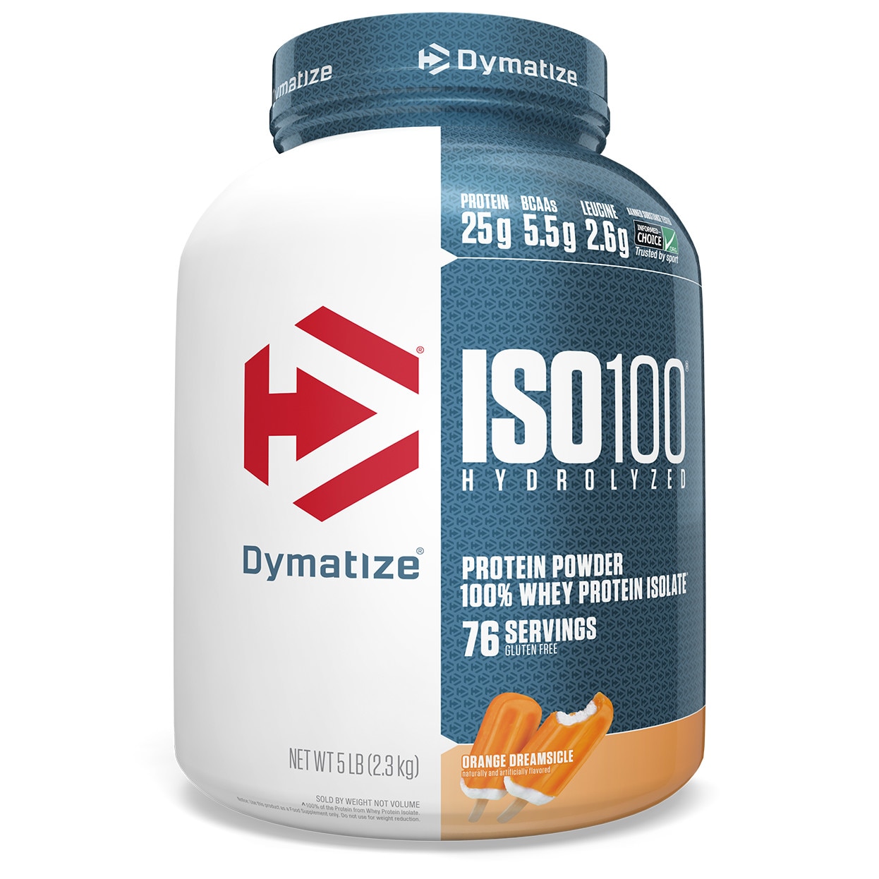 Izolat Proteic Dymatize Iso Inghetata De Portocale 2.3 Kg