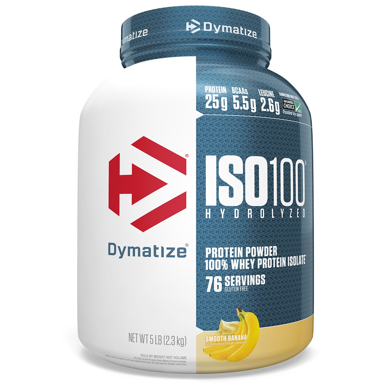 Izolat Proteic Dymatize Iso Banana 2.3 Kg