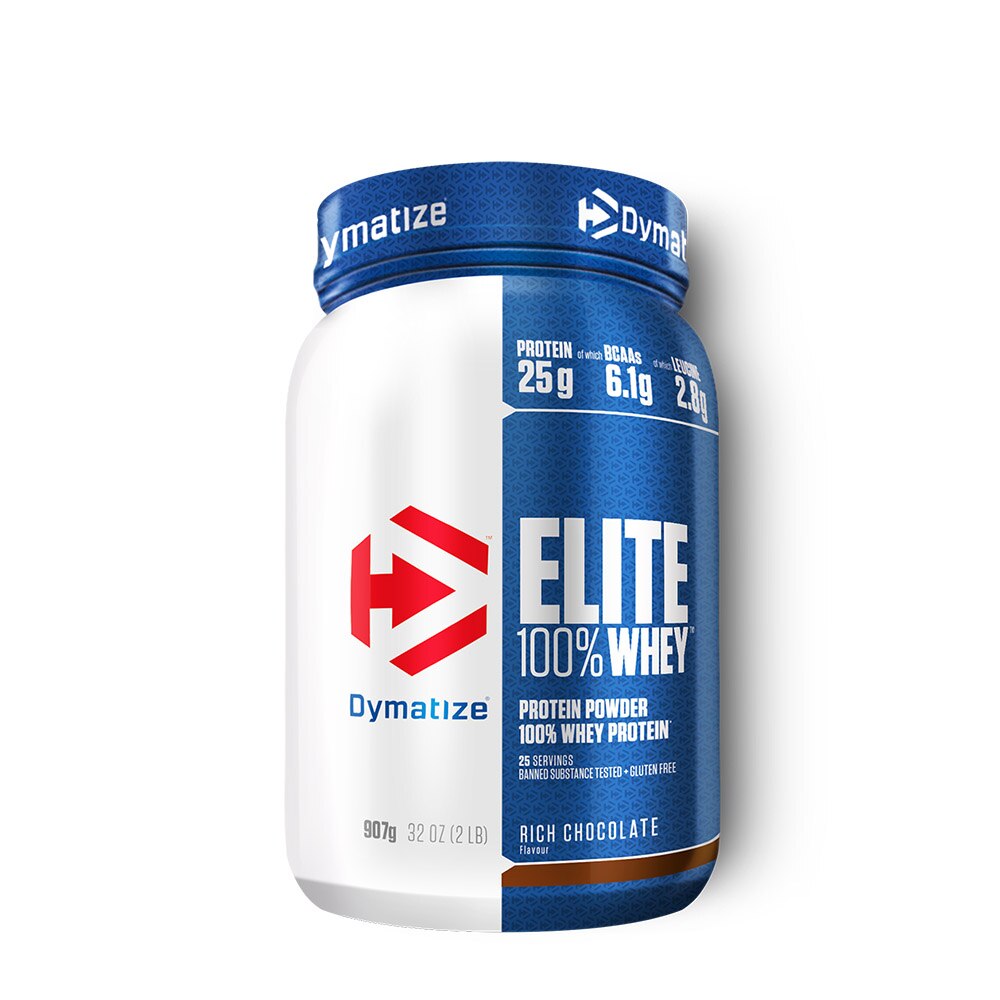 Proteina Dymatize Elite Whey Protein Ciocolata Bogata 0.907 Kg