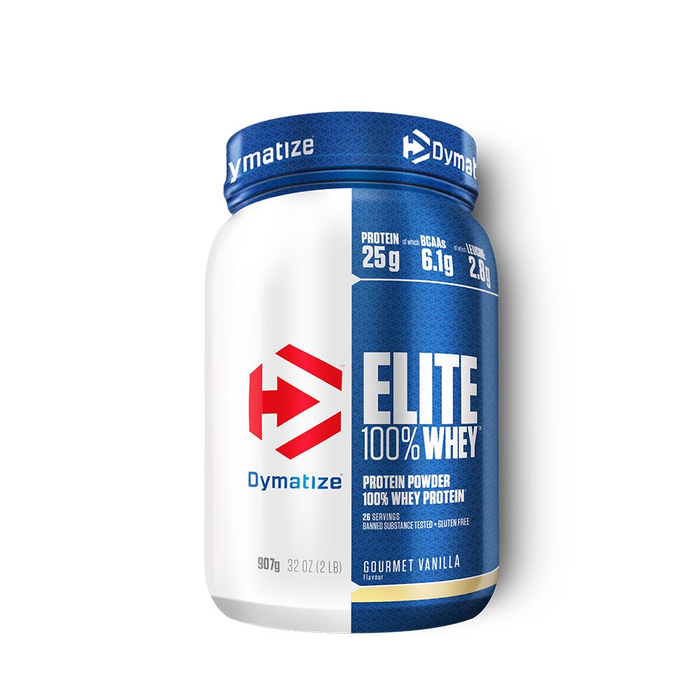 Proteina Dymatize Elite Whey Protein Vanilie 0.907 Kg