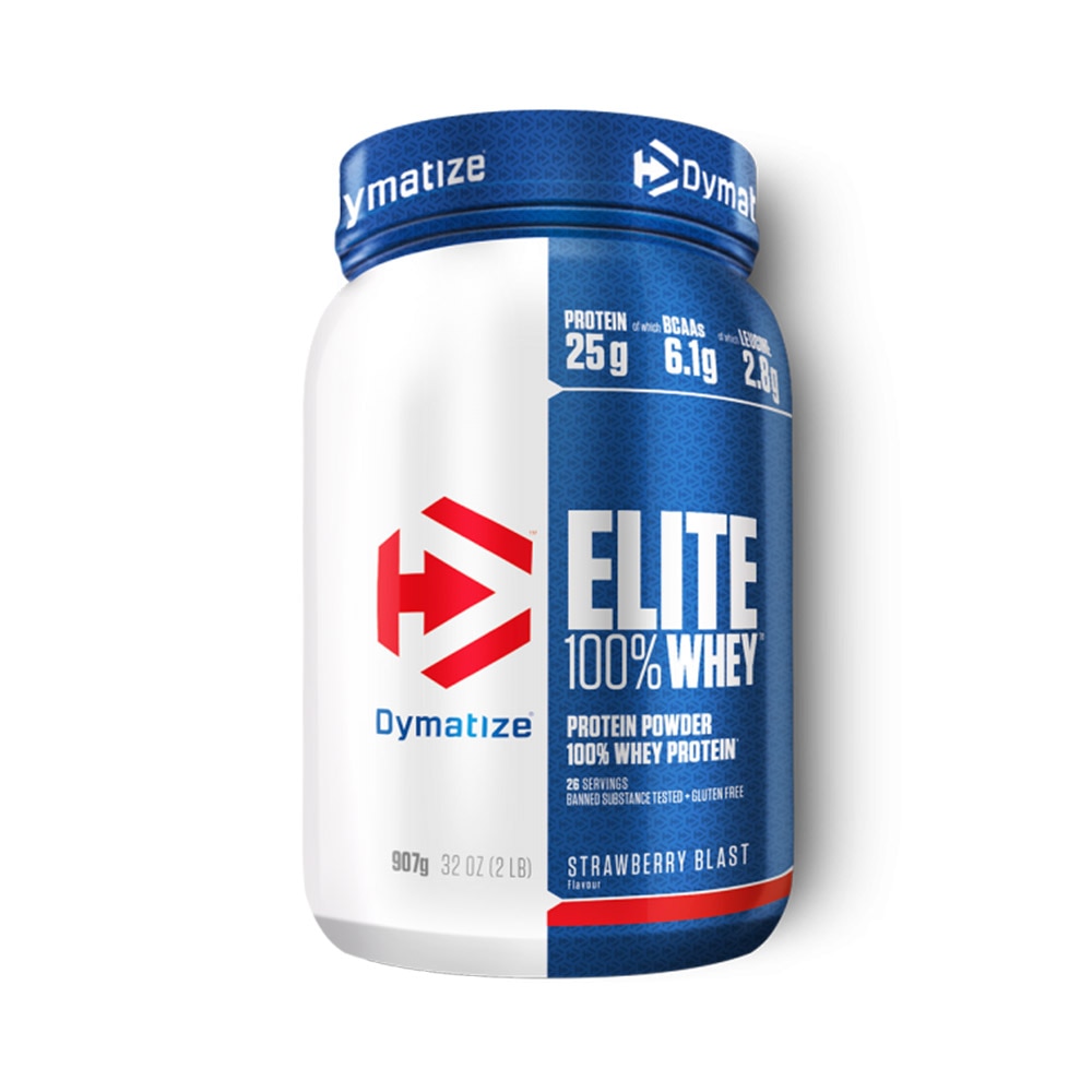 Proteina Dymatize Elite Whey Protein Explozie De Capsuni 0.907 Kg