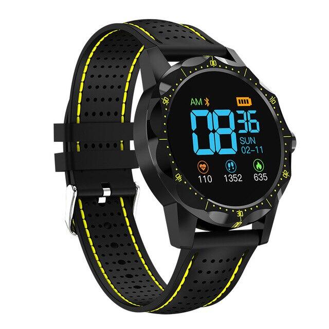 SmartWatch cu Bluetooth, monitorizarea ritmului cardiac, notificari, alarma, functii Fitness S199