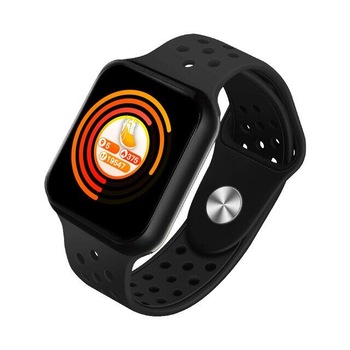 SmartWatch SMARTECH cu Bluetooth, monitorizarea ritmului cardiac, activitati fizice, notificari, functii Fitness S185 Negru SmartWatch SMARTECH cu Bluetooth, monitorizarea ritmului cardiac, activitati fizice, notificari, functii Fitness S185 Negru