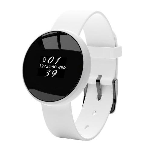 Ceas smartwatch Skmei, Monitorizare menstruatie, Monitorizare activitate fizica, Alerta sedentarism, Mod sport, Sistem anti-pierdere, Alarma, Cronometru, Alb