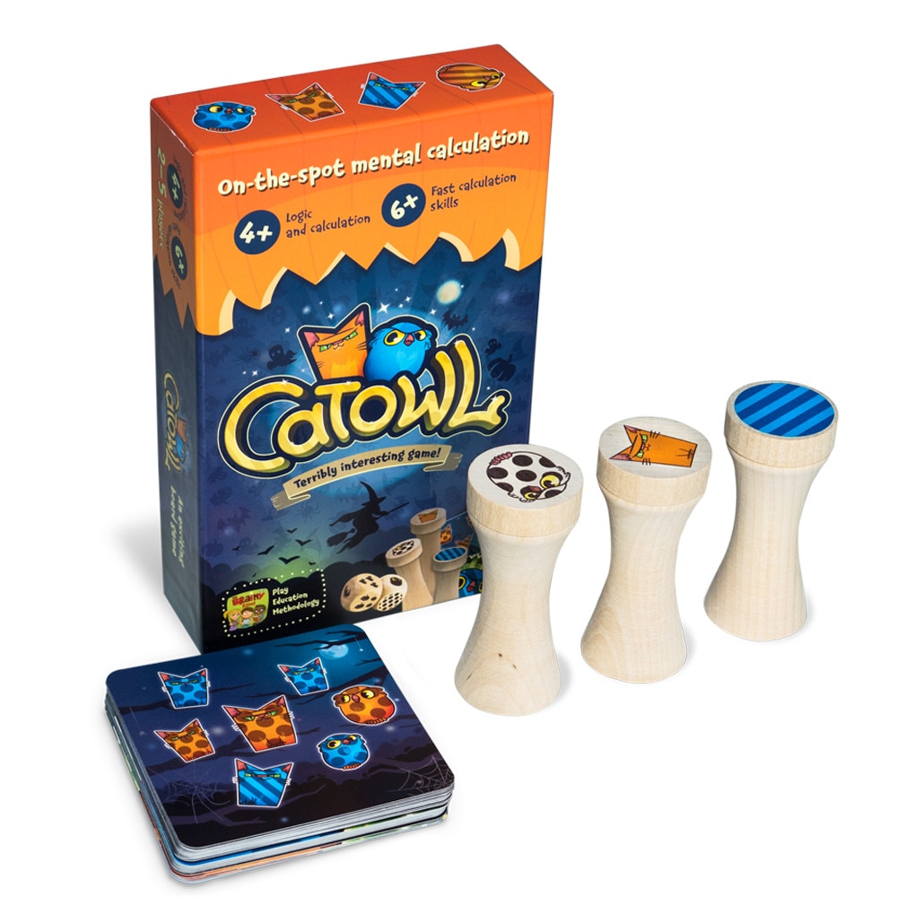 Joc Invatam sa numaram si sa facem asocieri logice Catowl