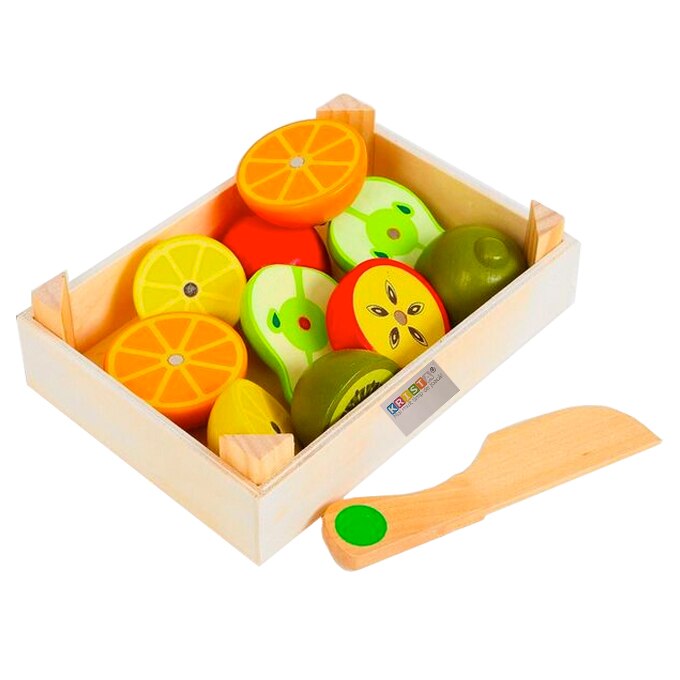 Tava cu fructe de taiat, din lemn, MSN15031-1 - Krista®