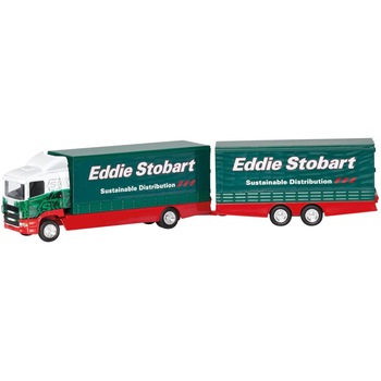 Camion cu remorca Corgi TY86651 Eddie Stobart, scara 1:64 Camion cu remorca Corgi TY86651 Eddie Stobart, scara 1:64