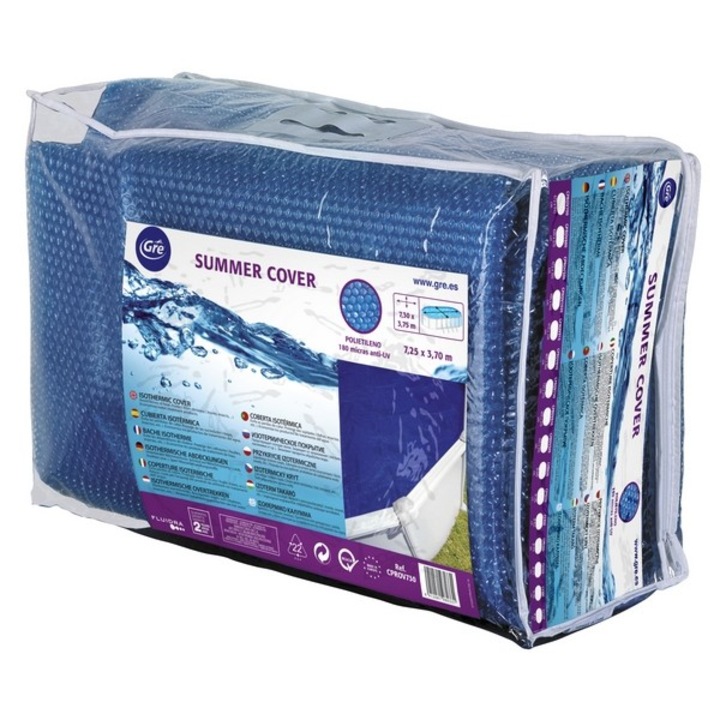 Изотермично покривало GRE, за овален басейн, За басейн с размер 915 X 470см.