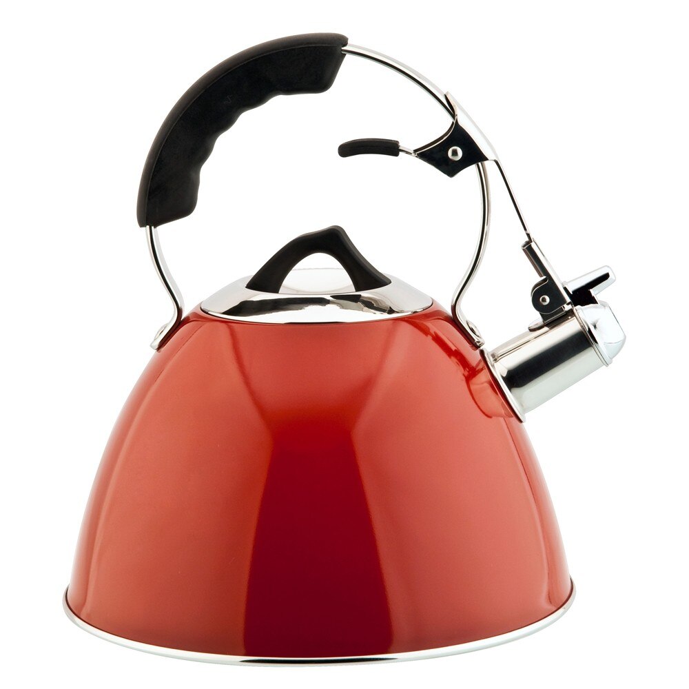 Ceainic Charterhouse Aquatic, 3 l, inox 18/10. inductie, Rosu