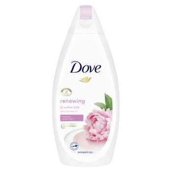 Gel de dus Dove Bujor, 500 ml Gel de dus Dove Bujor, 500 ml