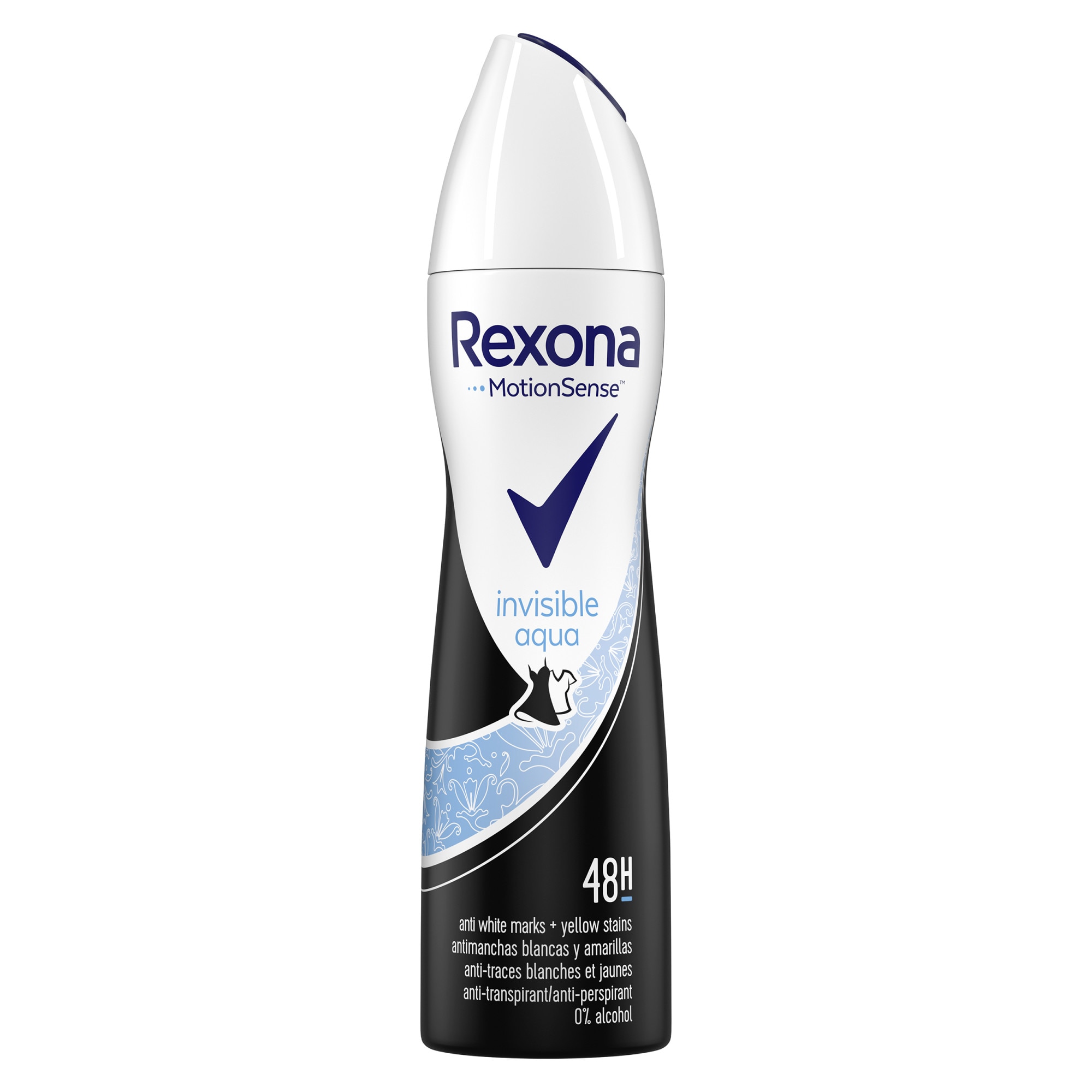 Комплект х 6 Дезодорант спрей против изпотяване Rexona Invisible Aqua ...
