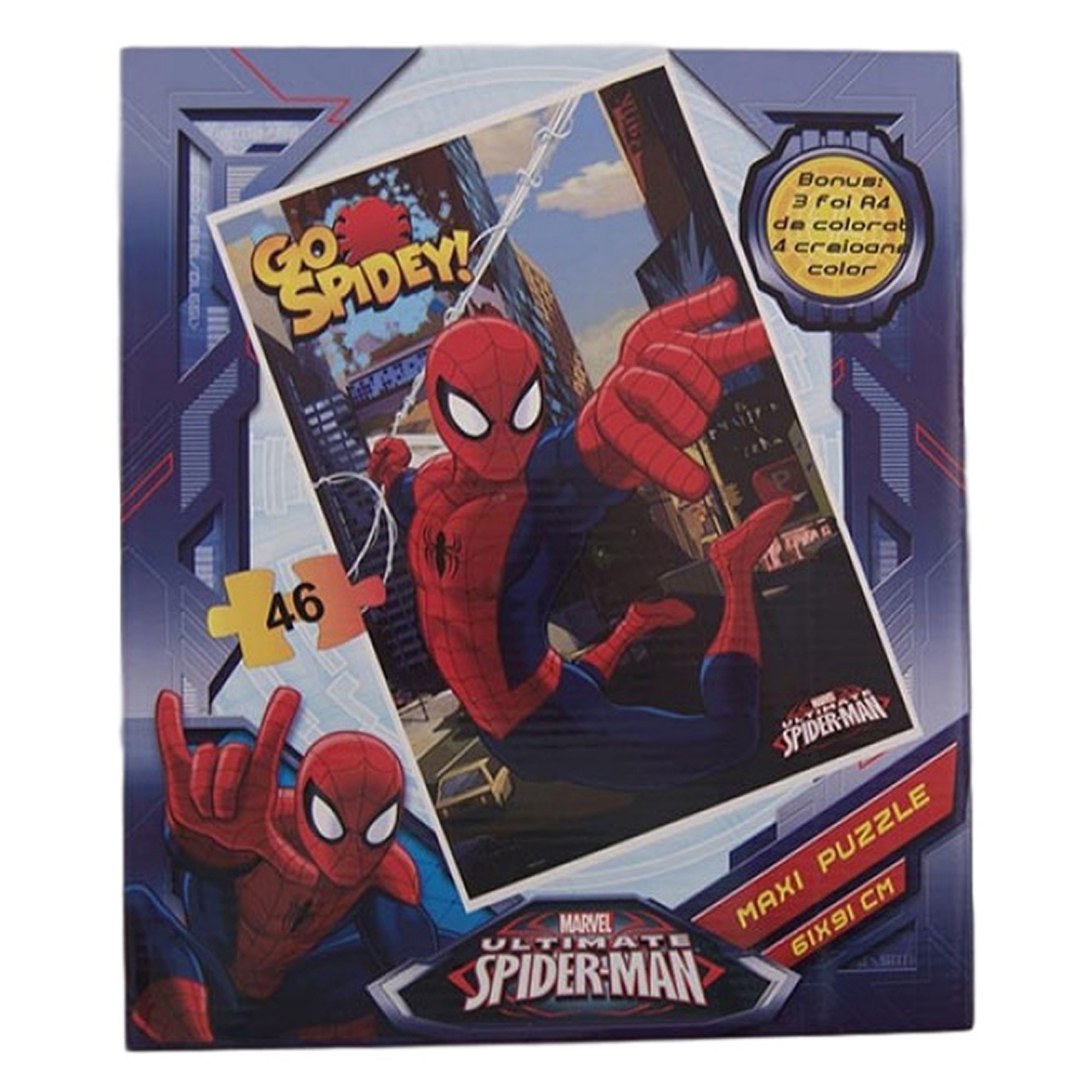 Puzzle XXL, Spiderman, 46 piese
