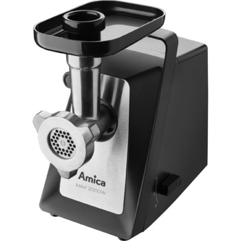 Masina de tocat Amica MM 3011, 2000 W, 2.7 kg/min, Negru Masina de tocat Amica MM 3011, 2000 W, 2.7 kg/min, Negru