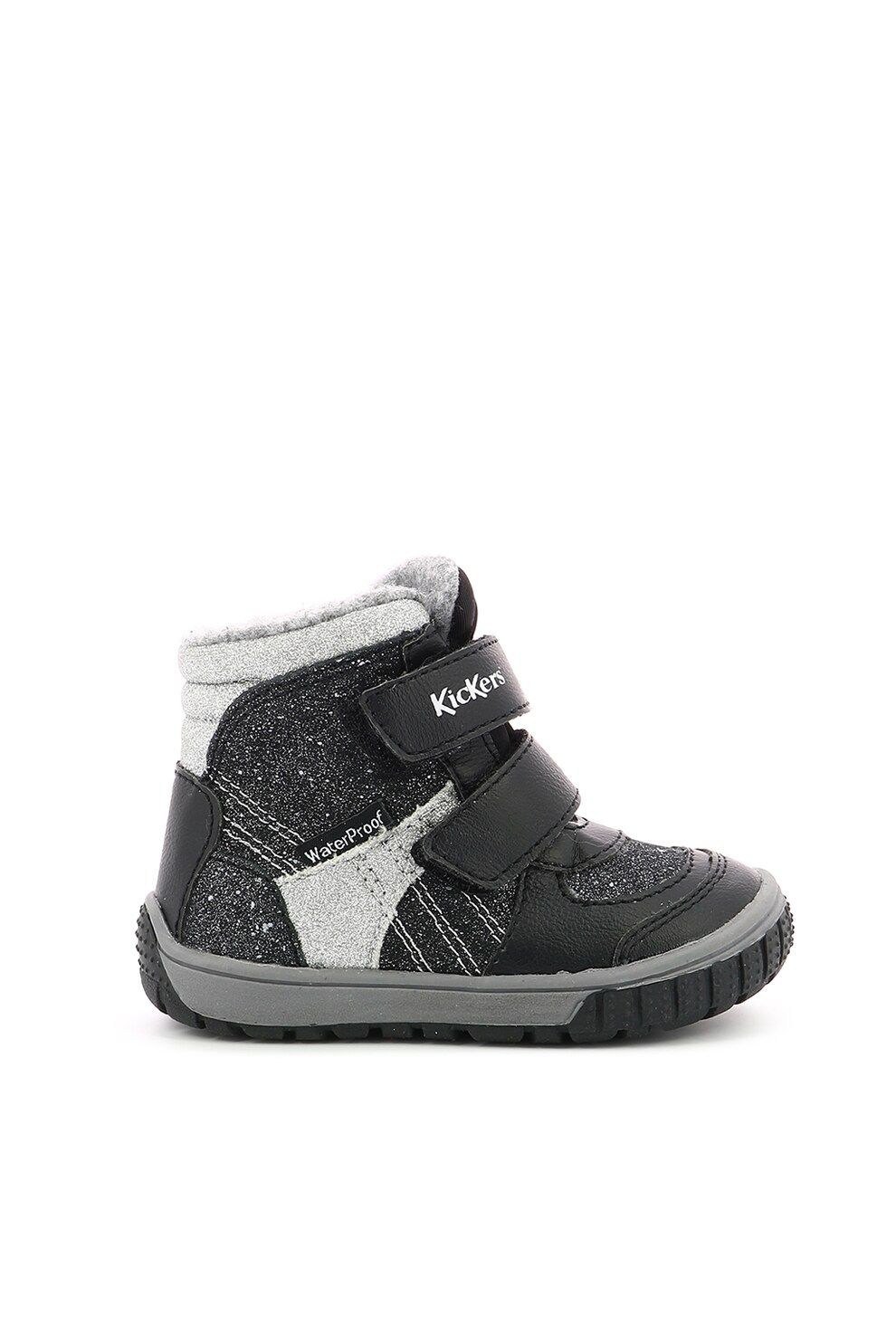 Kickers kids, Ghete de piele si piele ecologia cu model stralucitor