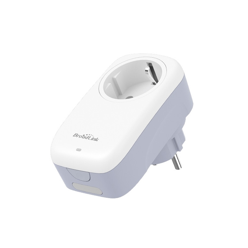 Priza inteligenta Broadlink sp4l-eu, lumina de veghe, control aplicatie, Wi-Fi