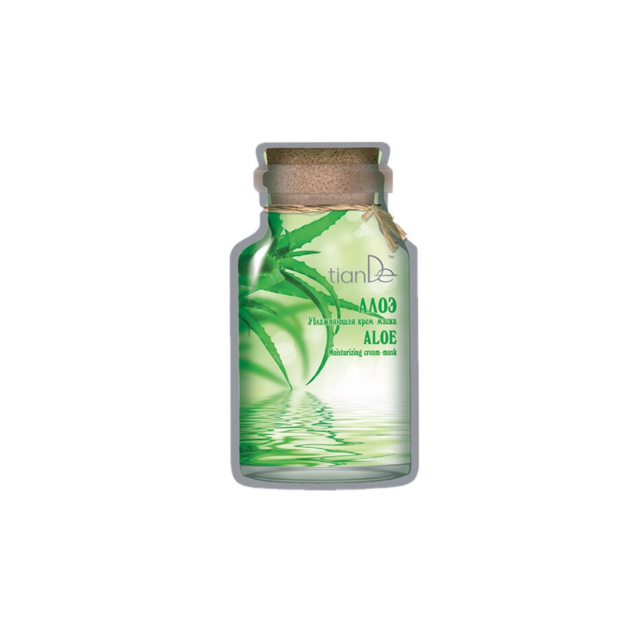 Masca-crema hidratanta cu Aloe, TianDe, 35g