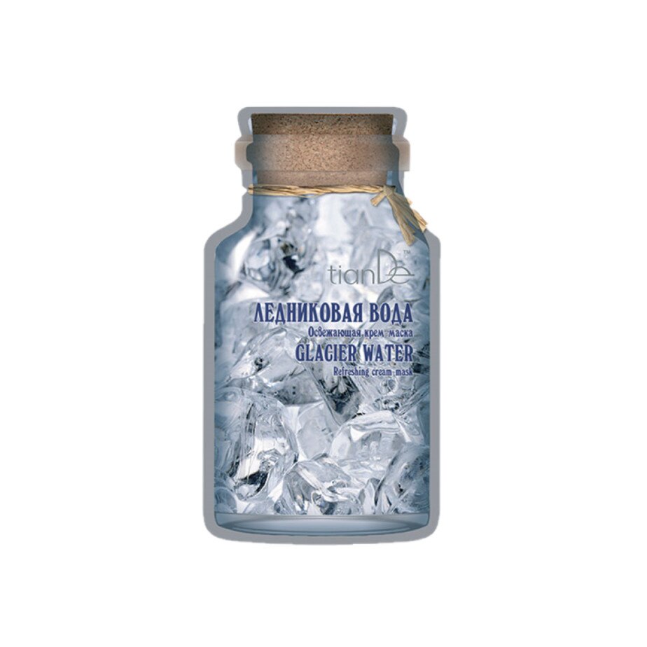 Masca-crema de reimprospatare Apa Glaciara, TianDe, 35g