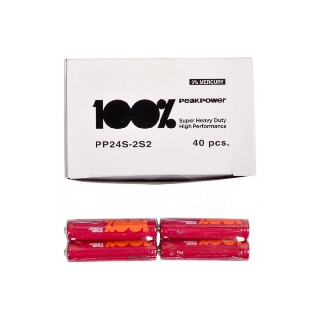 Pp5 R6 Pachet Baterie zinc carbon GP R6 AA 2 buc PEAKPOWER PP-S2 1,5V - eMAG.ro