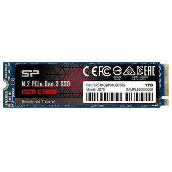 SSD Silicon Power UD70 1TB, PCI Express 3.0 x4, M2 2280 SSD Silicon Power UD70 1TB, PCI Express 3.0 x4, M2 2280