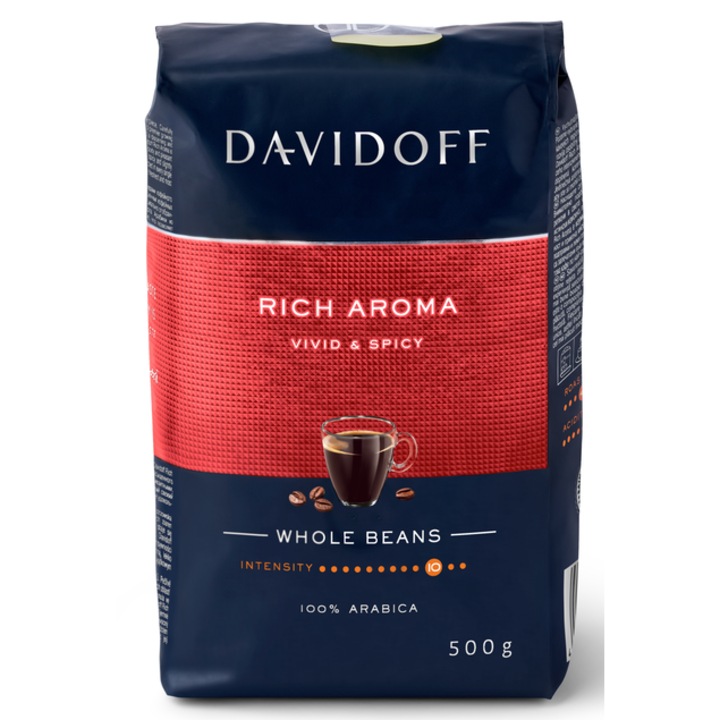 Cafea boabe Davidoff Rich Aroma, 500g