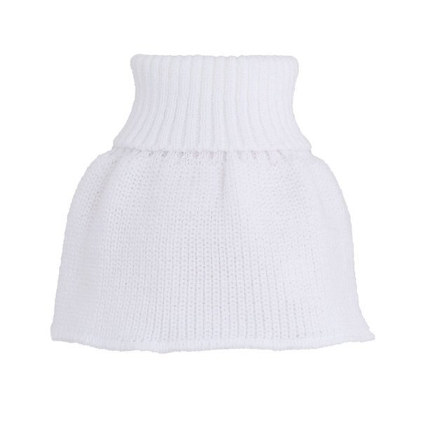 Fular culoare alba, model Anita, marime 44-50 cm, varsta 1-5 ani