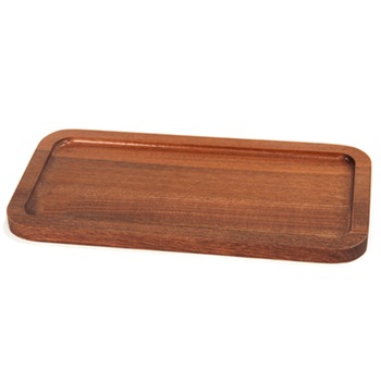 Platou servire RAKI 15x30xh1,5cm culoare lemn mahon Platou servire RAKI 15x30xh1,5cm culoare lemn mahon