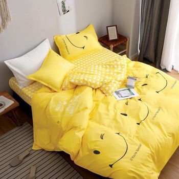 Lenjerie de pat cu doua fete bumbac de lux 2 persoane, 6 piese, color Katia470 Lenjerie de pat cu doua fete bumbac de lux 2 persoane, 6 piese, color Katia470