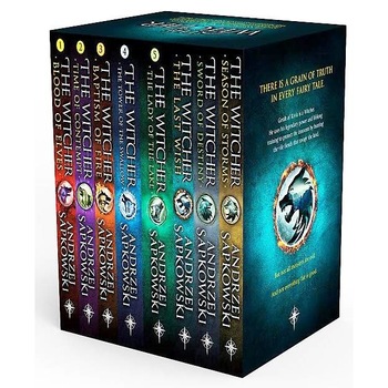 The Witcher Boxed Set - 8 Volumes - Andrzej Sapkowski, editia 2020 The Witcher Boxed Set - 8 Volumes - Andrzej Sapkowski, editia 2020