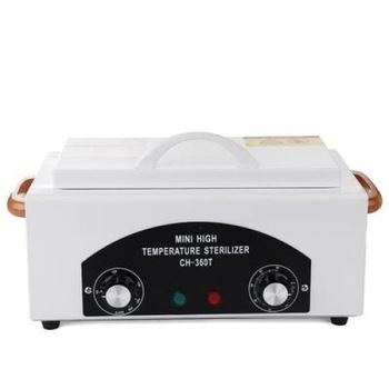 Sterilizator pupinel profesional + 1 bufer de unghii roz Sterilizator pupinel profesional + 1 bufer de unghii roz