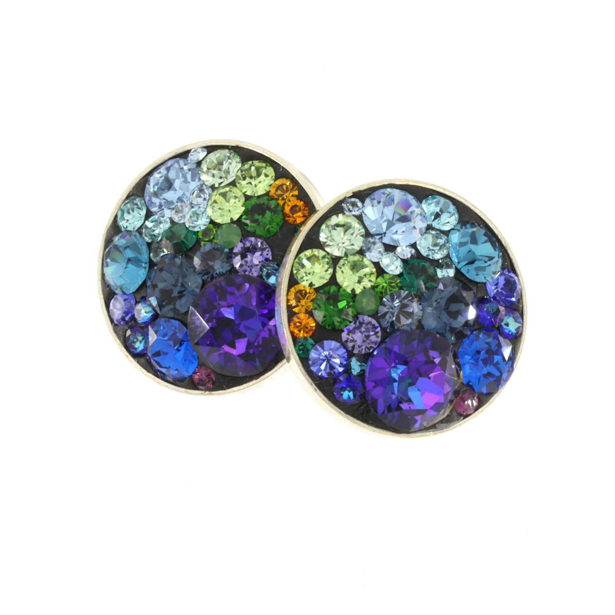 Cercei Kat'Art Minichaton Impressionist Heliotrope and Green