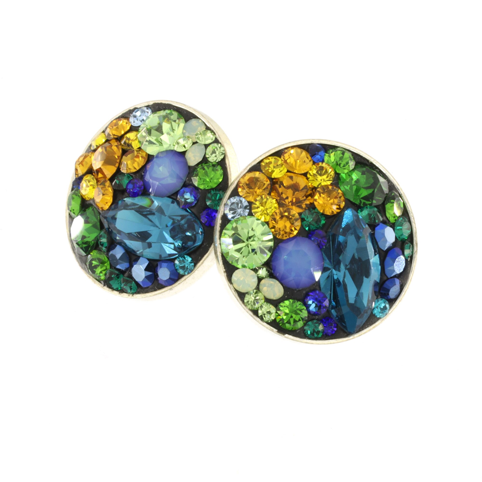 Cercei Kat'Art Minichaton Impressionist Yellow - Green