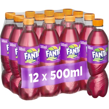 Fanta Struguri, Pet 12 X 0.5l Fanta Struguri, Pet 12 X 0.5l