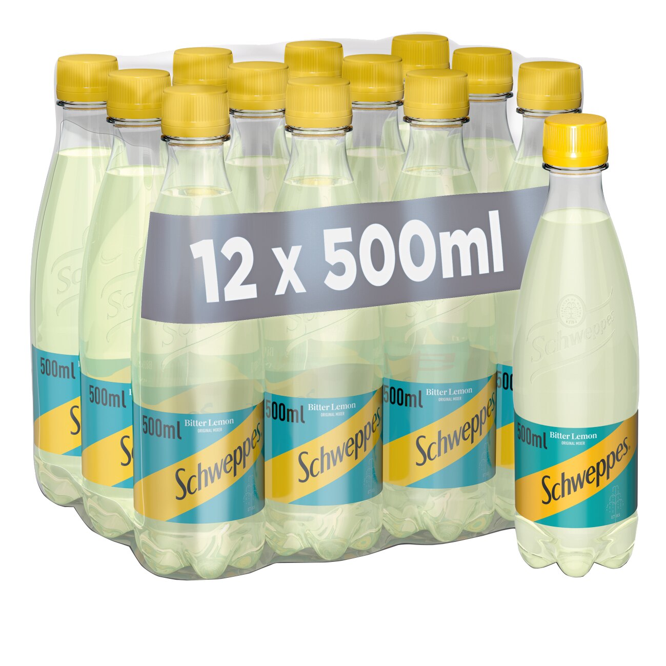 Schweppes Bitter Lemon, Pet 12 X 0.5l