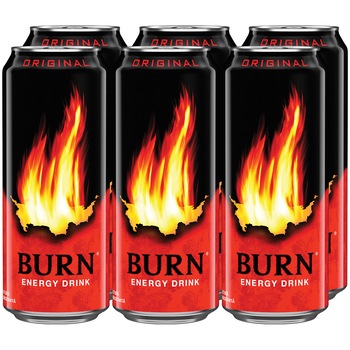 Burn Original, Doza 6 X 0.5l Burn Original, Doza 6 X 0.5l