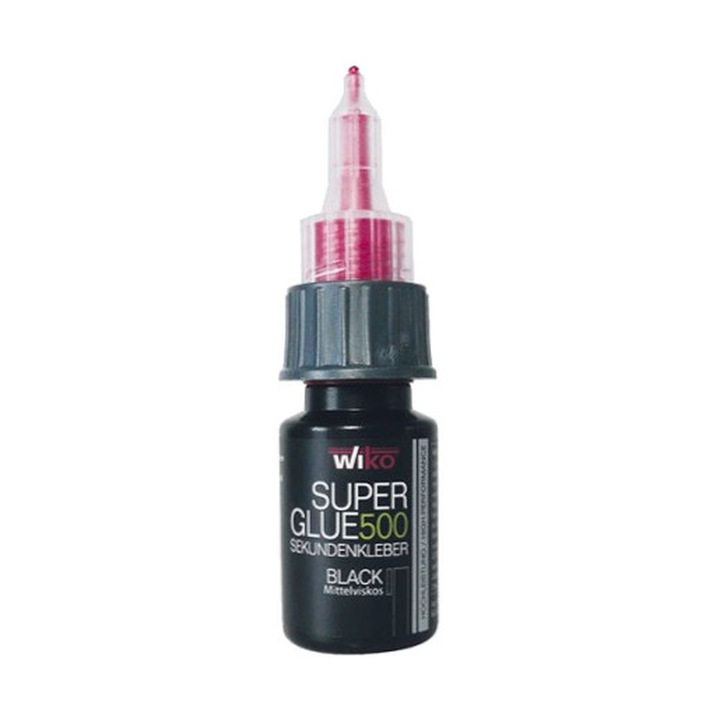 Super glue pillanatragasztó fekete, nagy teljesítményű, 20g, SGB500.F20