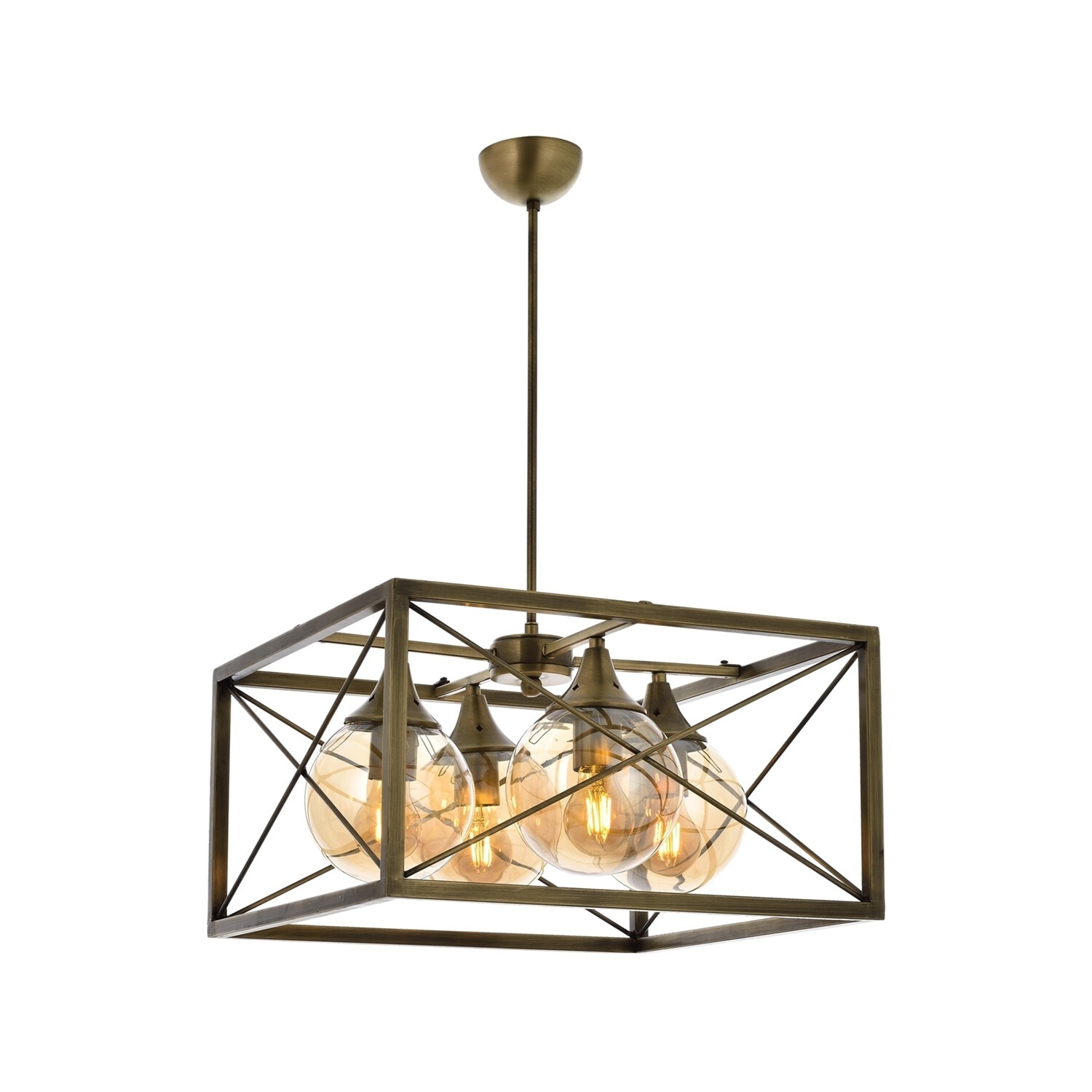 Lustra Avonni AV-1732-4E, 4x 60 W ,E27, Antique